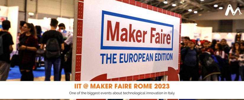 IIT at the Maker Faire Rome 2023